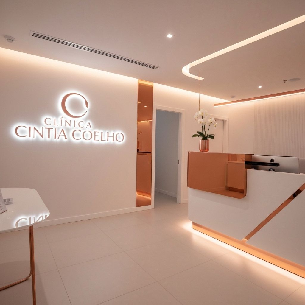 Clínica Cíntia Coelho - Interior moderno